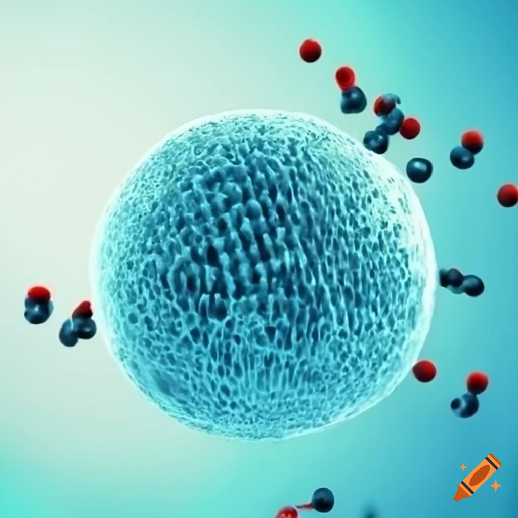 Image of mesoporous silica nanoparticle on Craiyon