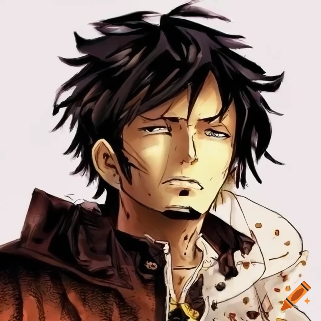 Illustration of trent lane and trafalgar law by jim lee on Craiyon