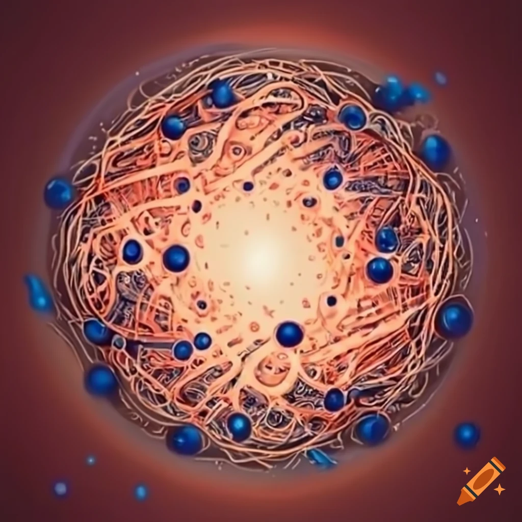 Quantum entanglement of particles in a metal on Craiyon