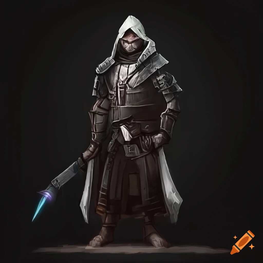 image of a cool male rogue character