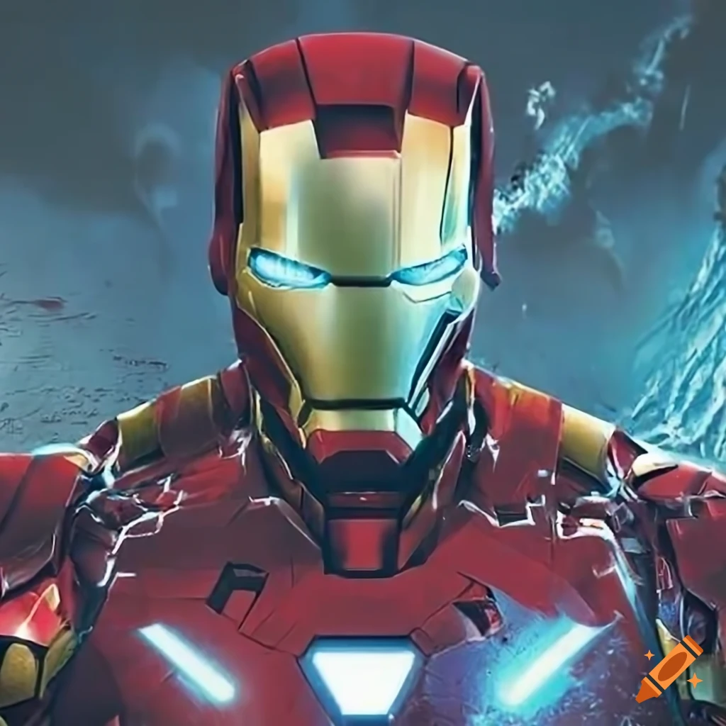 4k image of Iron Man
