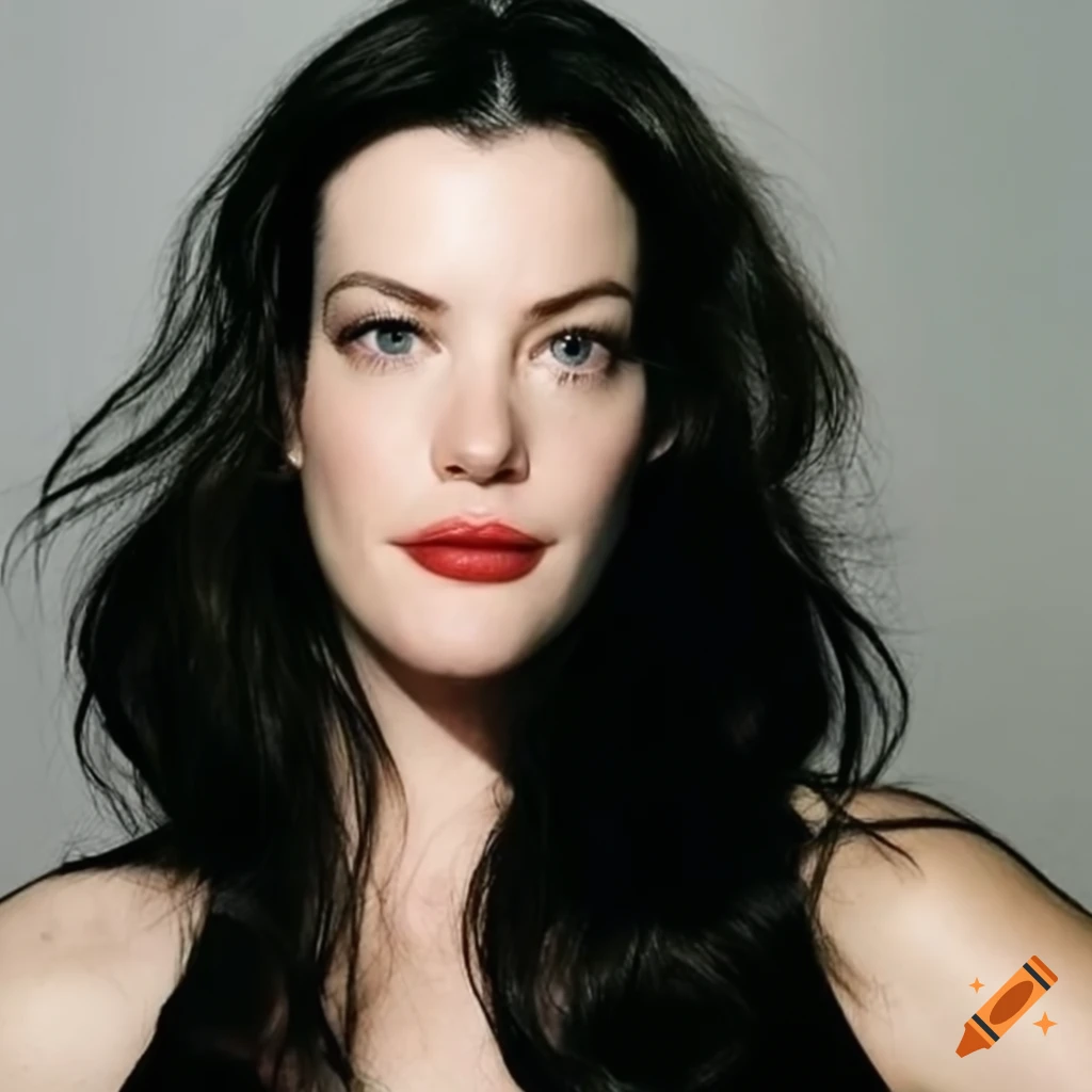 Liv Tyler With Stunning Makeup