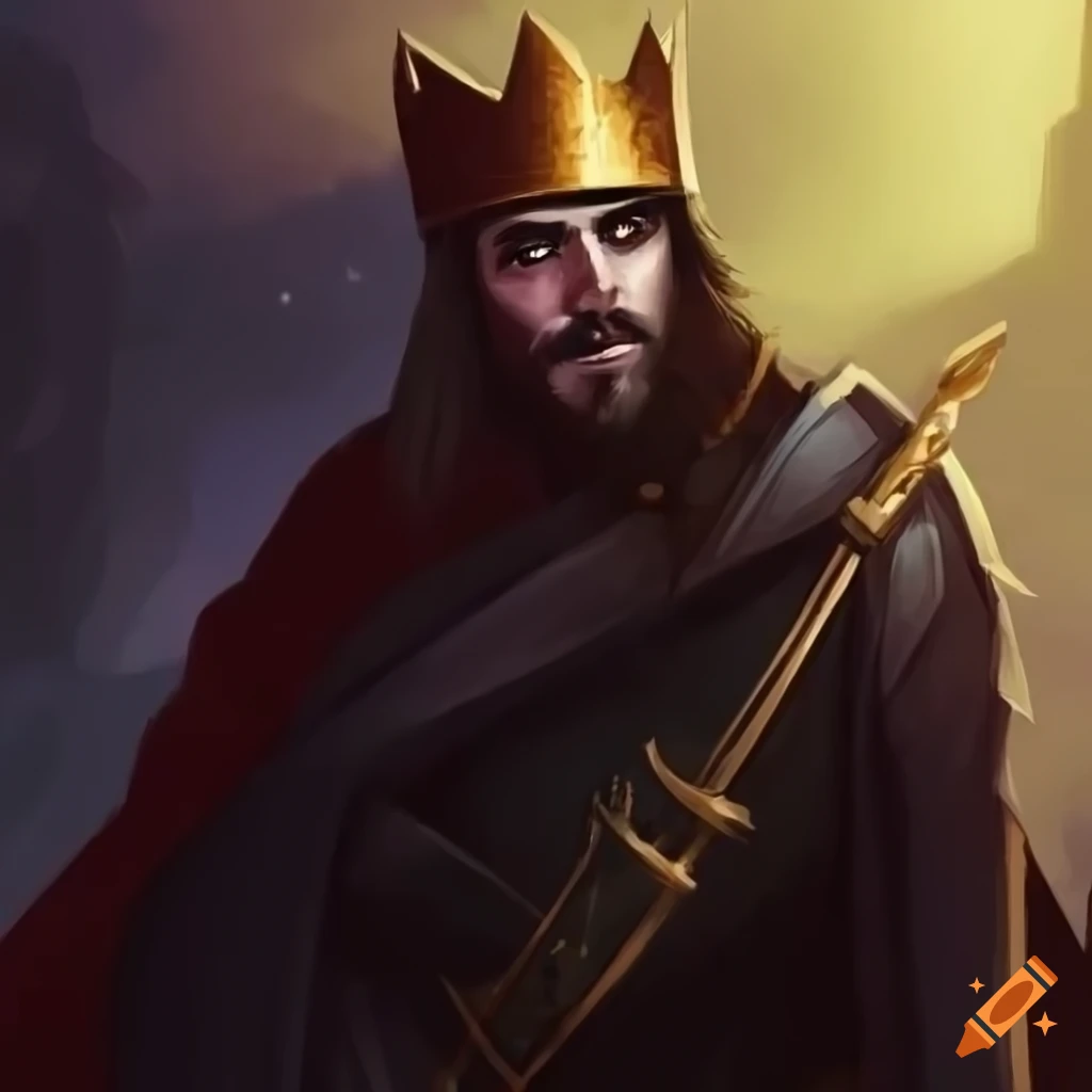 Dark Fantasy Artwork Of A King With A Big Hat dark-fantasy-artwork-of-a-king-with-a-big-hat