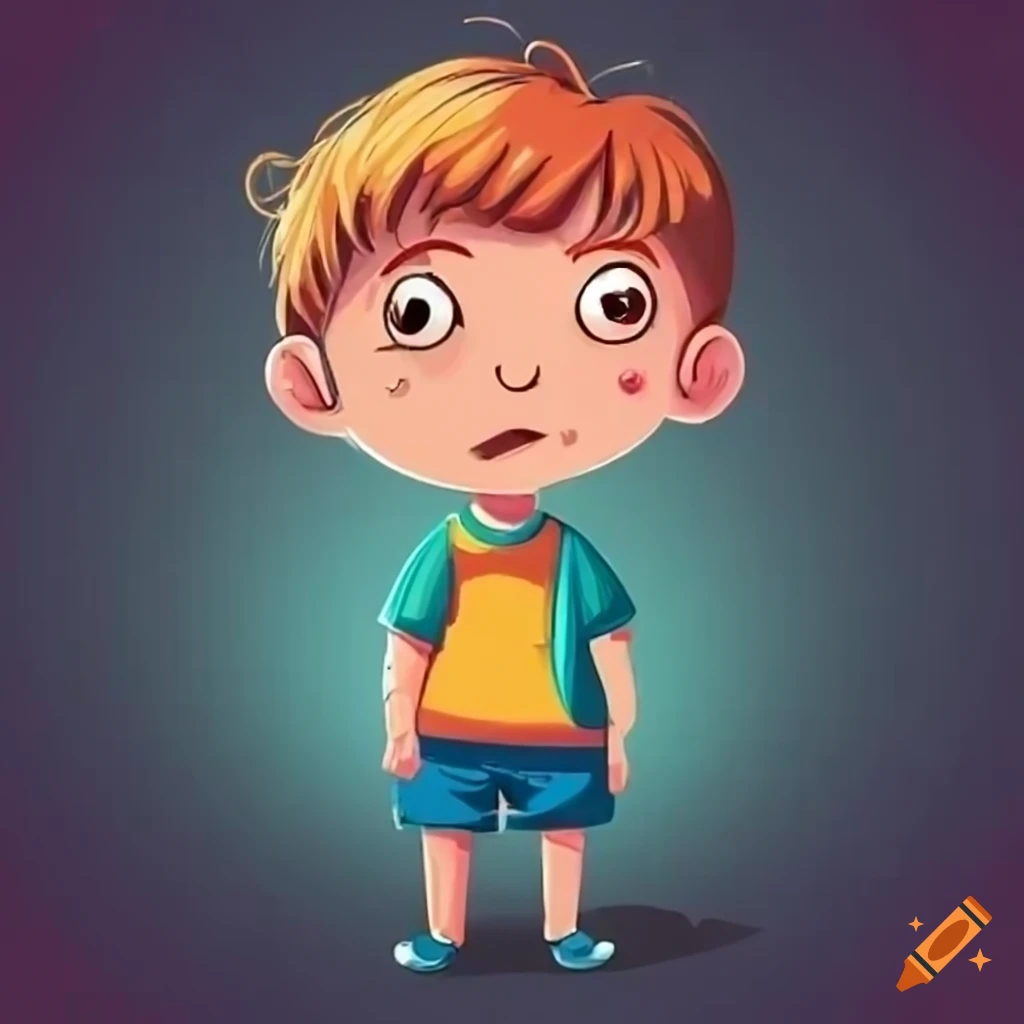 animated images of children expressing various emotions