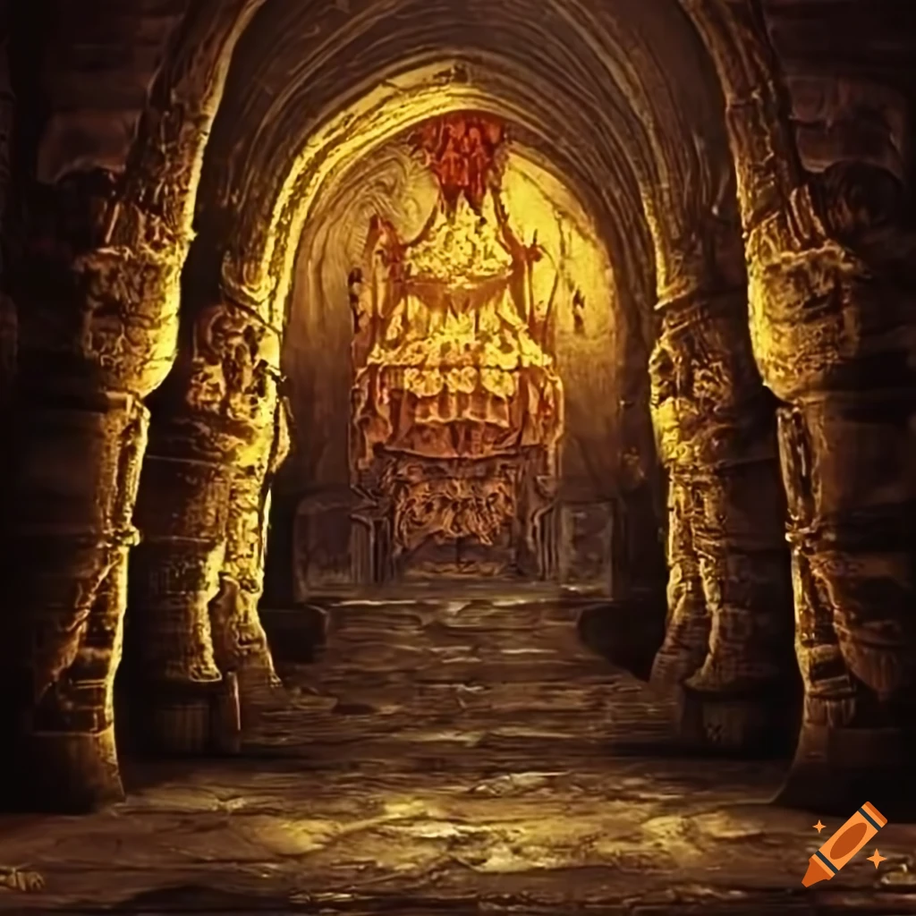 golden dungeon from ancient times