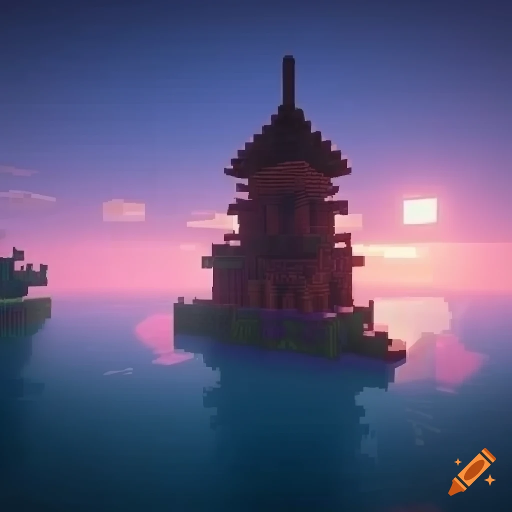 Screenshot Of A Private Minecraft Server On Craiyon