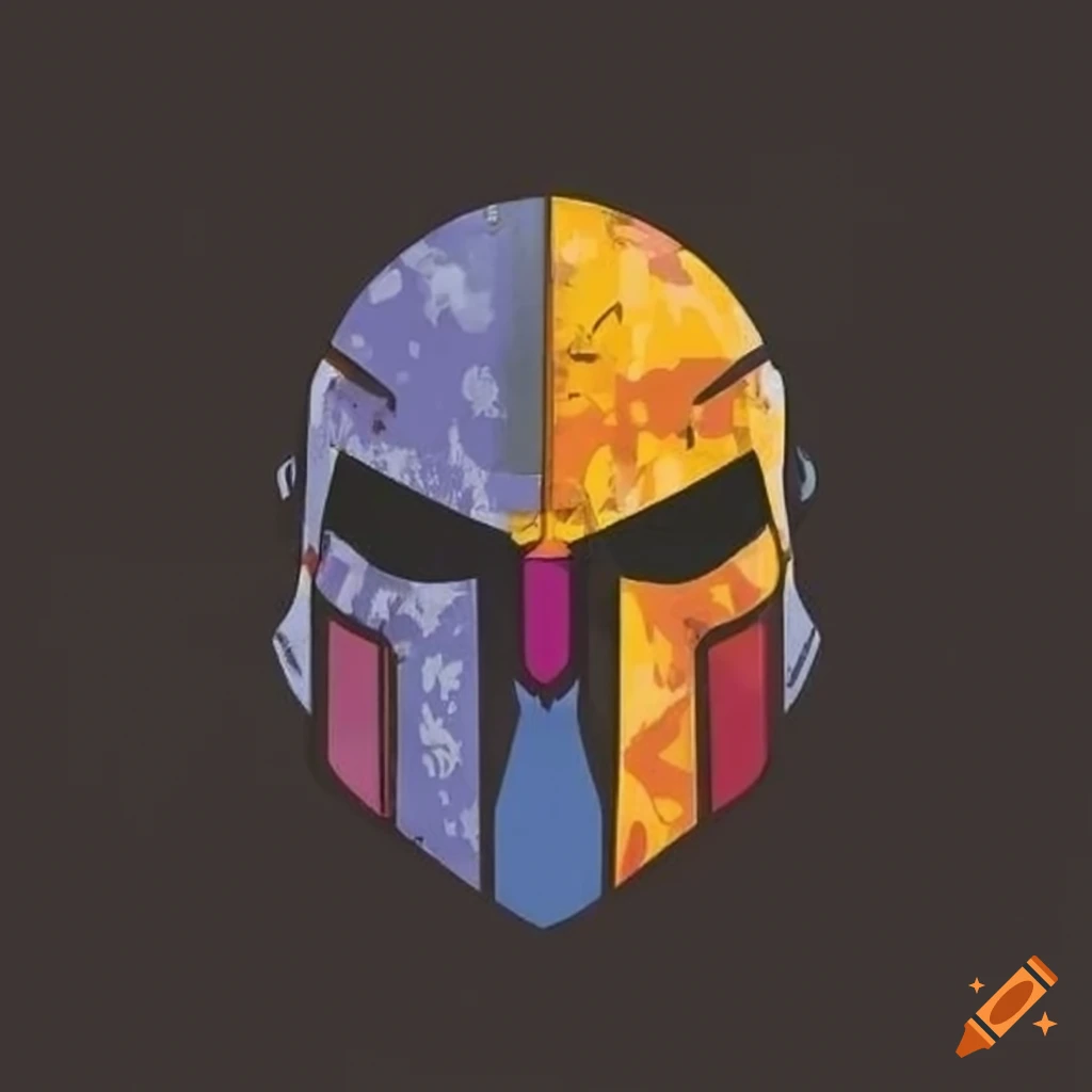urban style spartan helmet looking from the side