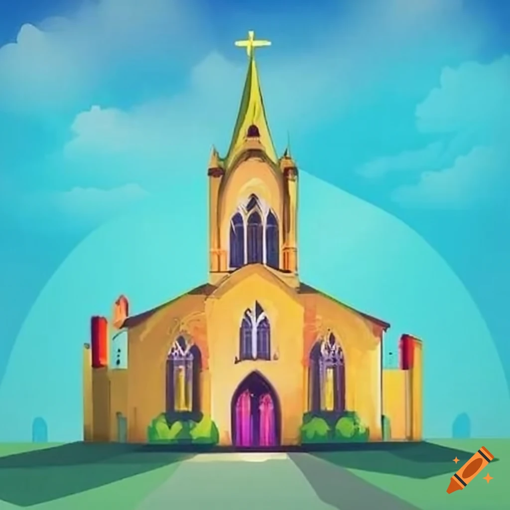 Architecture Of A Catholic Church