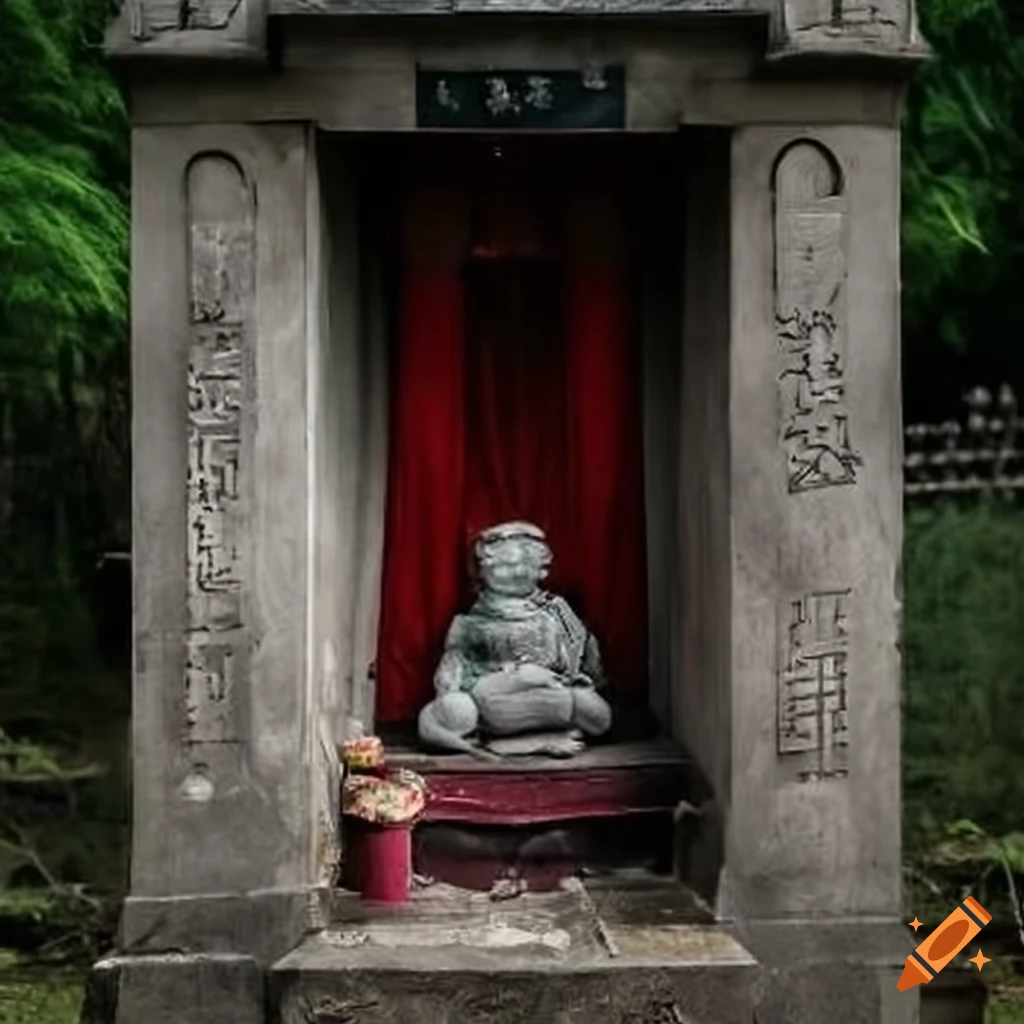 Chinese burial ritual on Craiyon