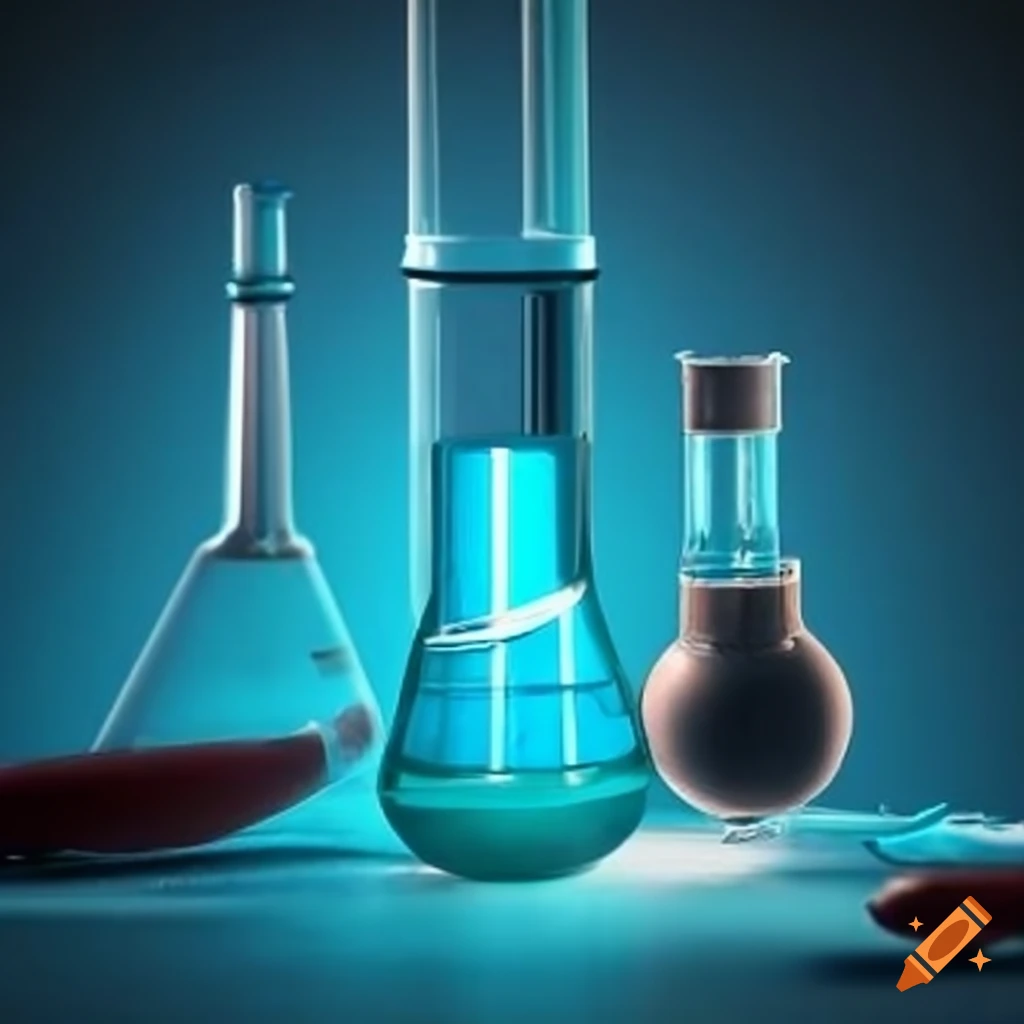 scientific laboratory illustration