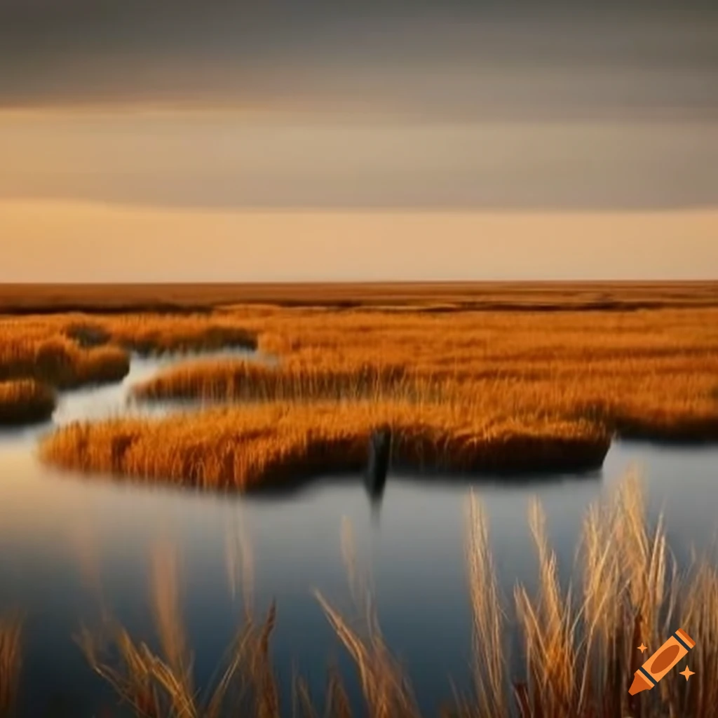 photograph-of-steart-marshes-on-craiyon