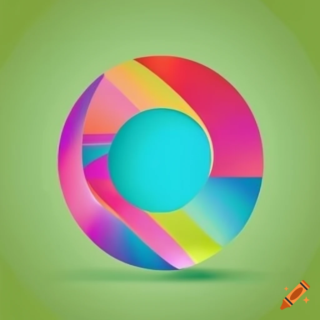 Colorful Circle Company Logo On Craiyon