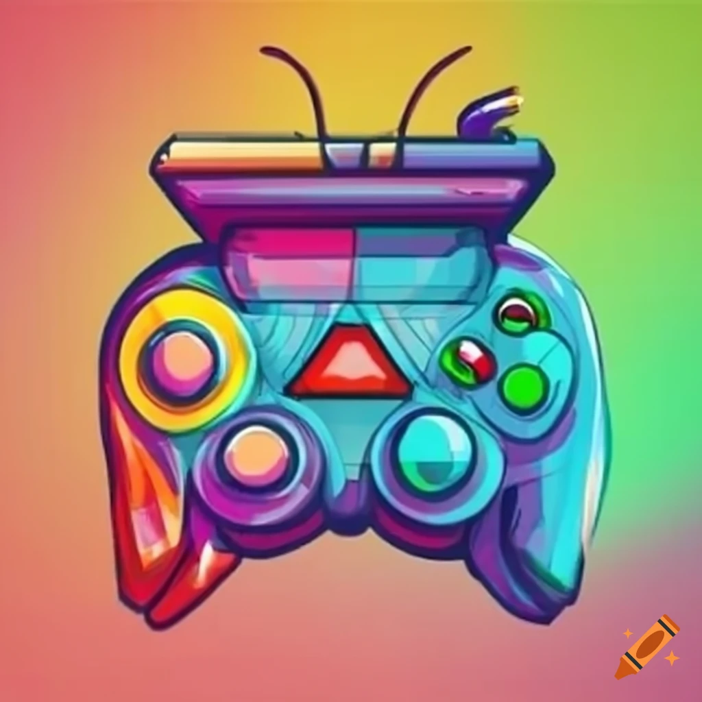 Cross platform Gaming Illustration On Craiyon