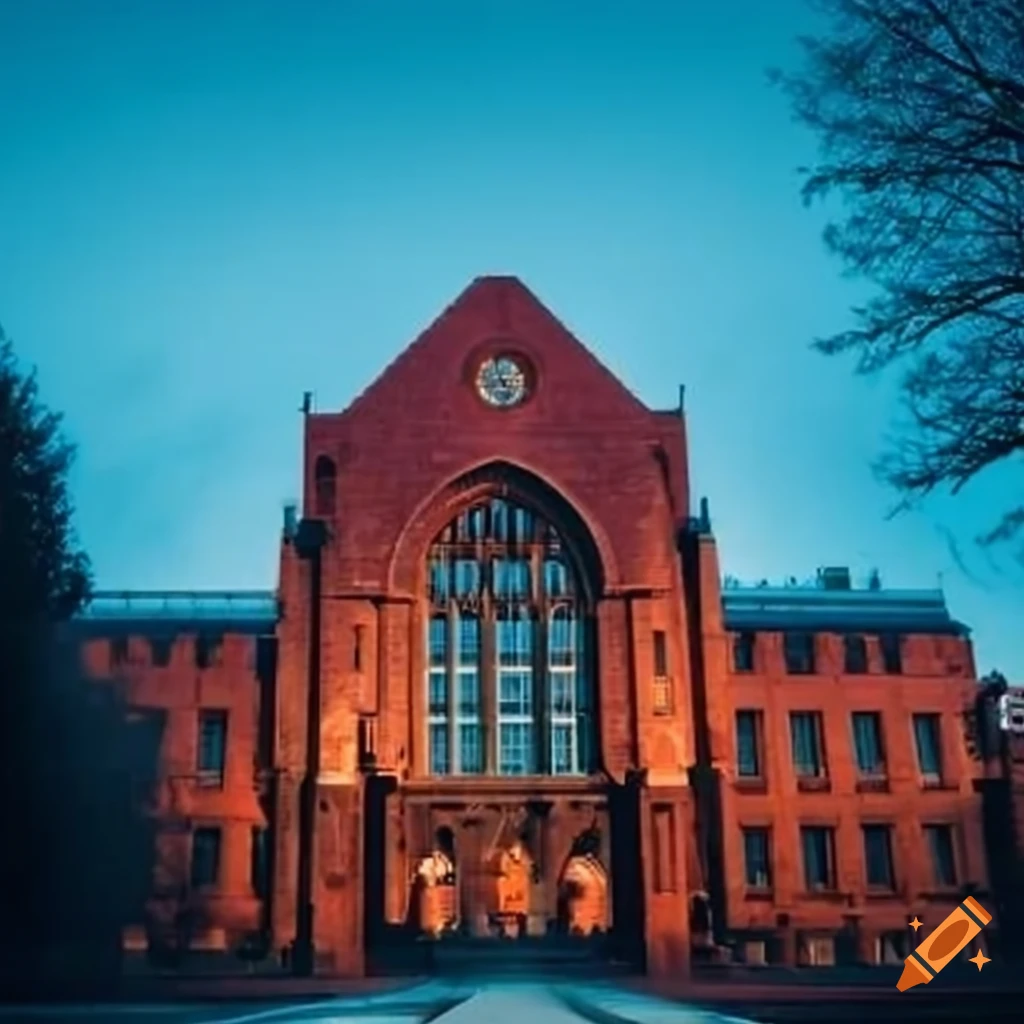 university campus view