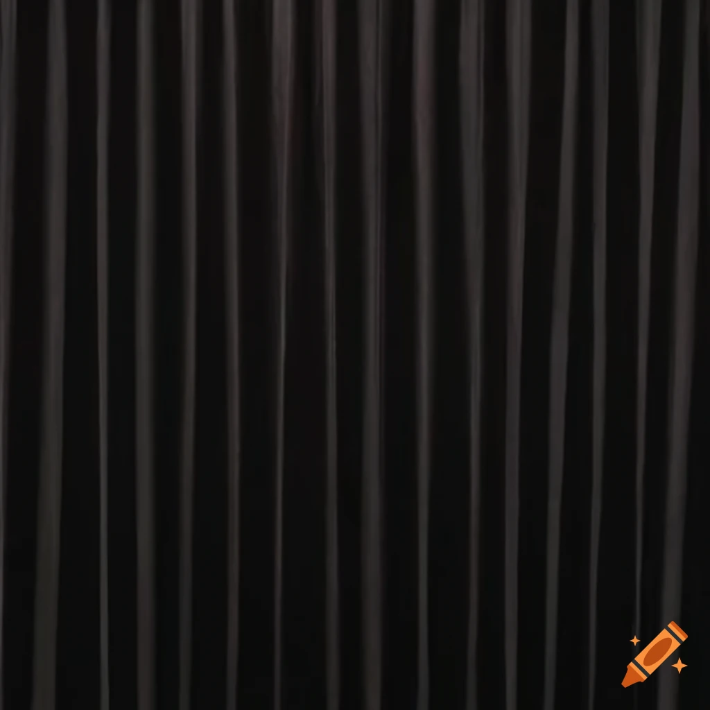 black curtain in a dark jazz club
