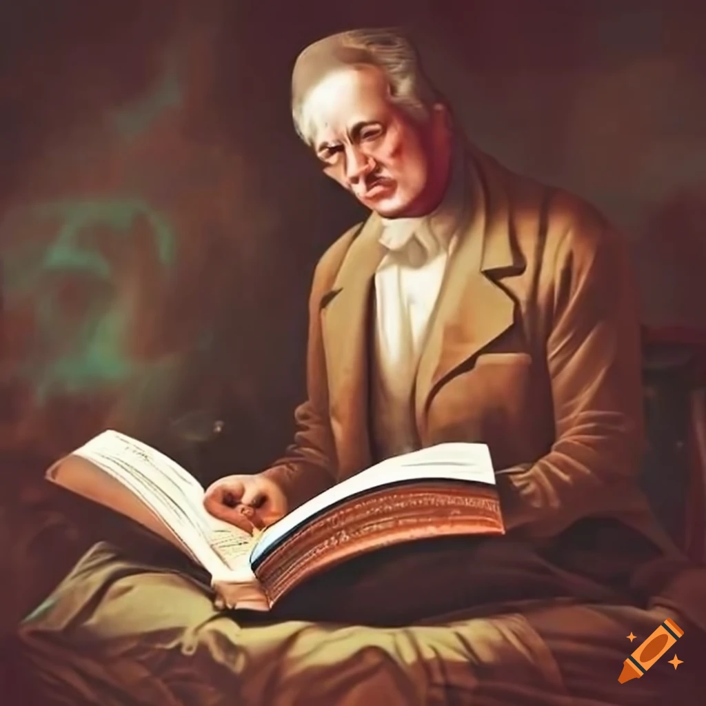 illustration of a man with mind reading ability