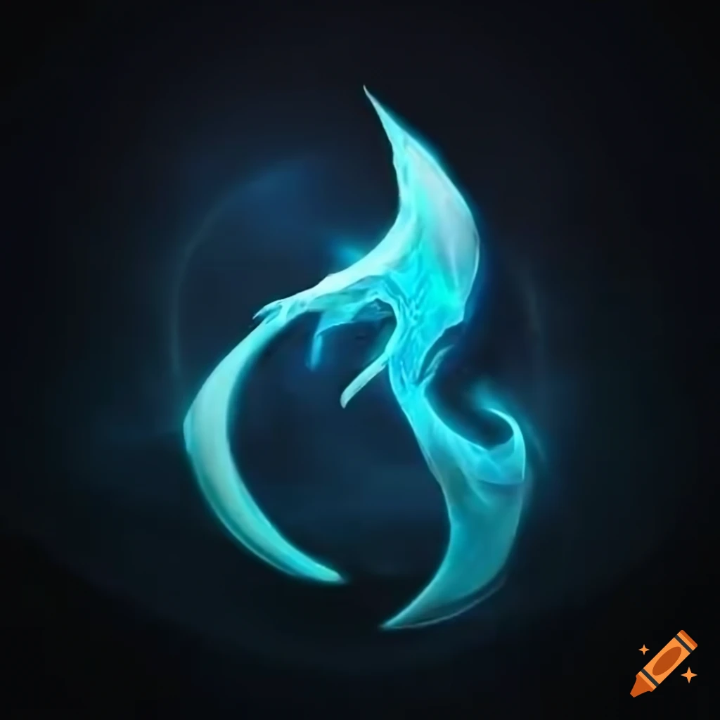 Gaming image with glacial theme