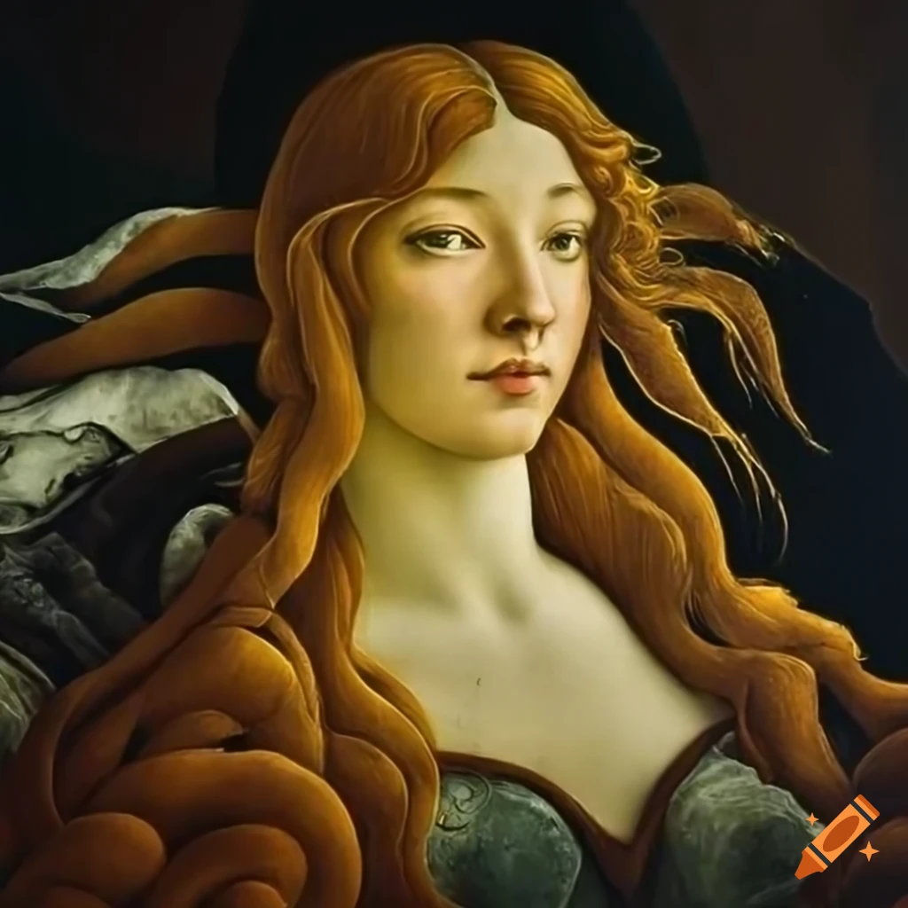 Botticelli's modern birth of venus