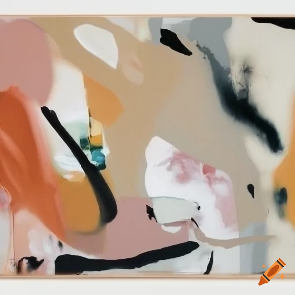 colorful contemporary abstract painting