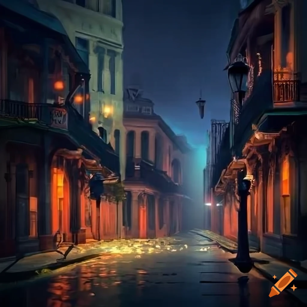 photorealistic concept of a ghost family in 1800s New Orleans