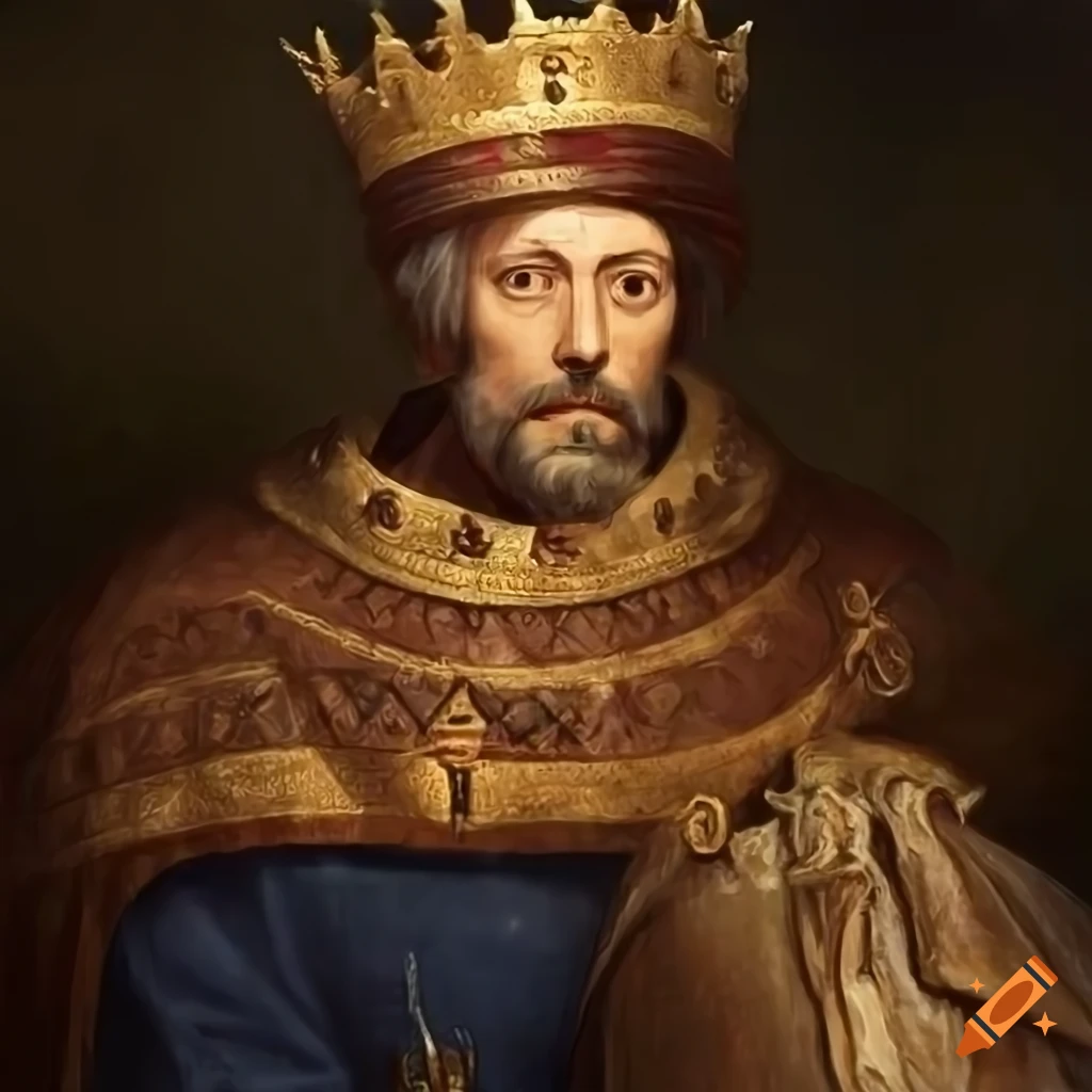 portrait-of-a-medieval-king-on-craiyon