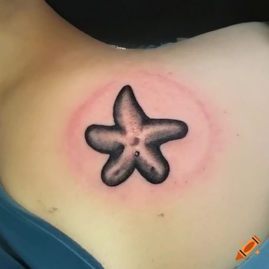 Zealand Tattoo - Gorgeous dot work star fish design for... | Facebook