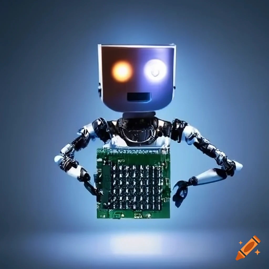 robot cleaning a memory RAM