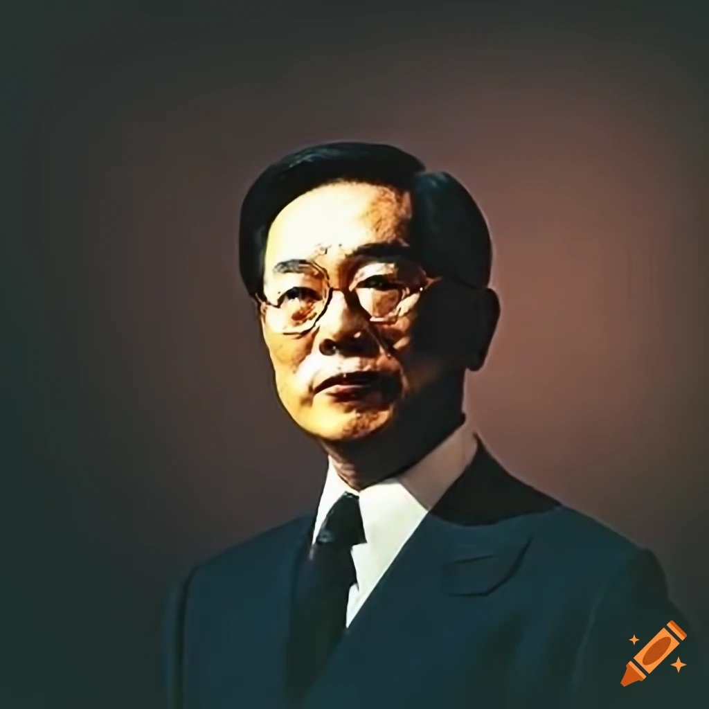 portrait of Park Chung Hee, 3rd President of South Korea