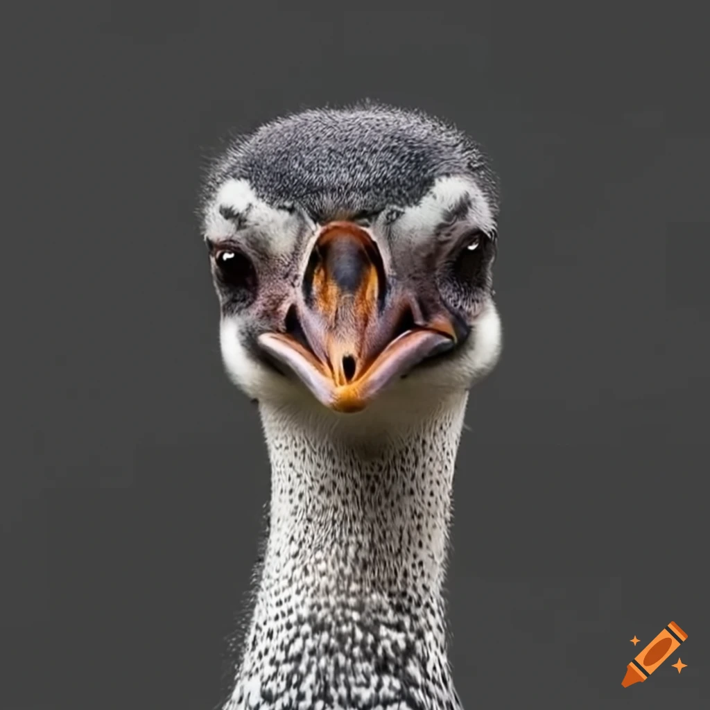 hybrid animal: penguin-ostrich