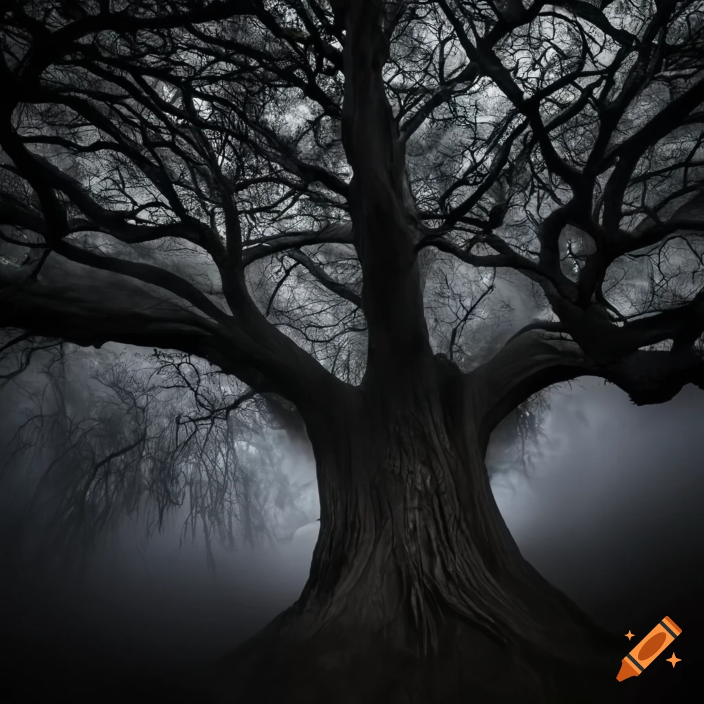 image of a mysterious tree canopy