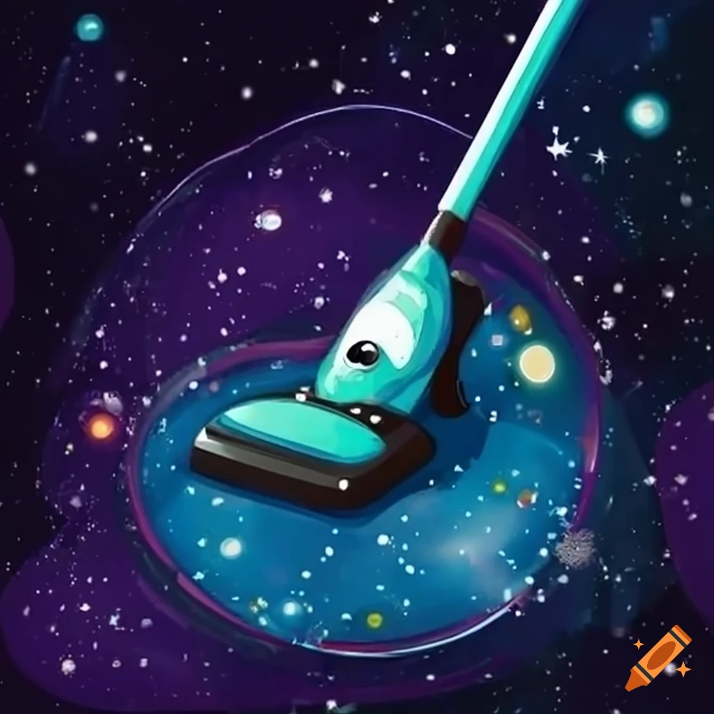 Vacuum Cleaner In Space On Craiyon