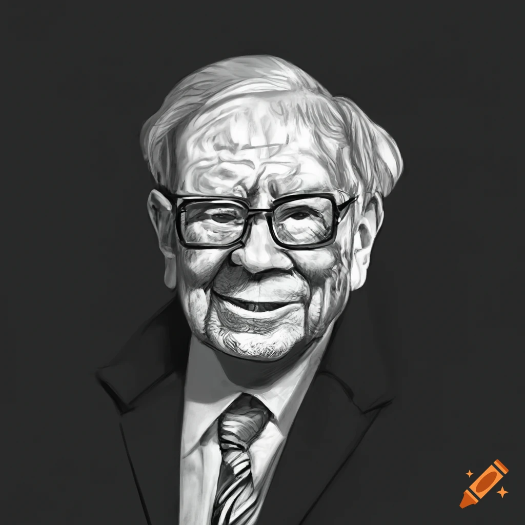 portrait of Warren Buffet