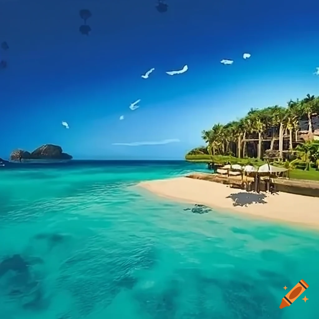 Moana resort with beautiful beach view