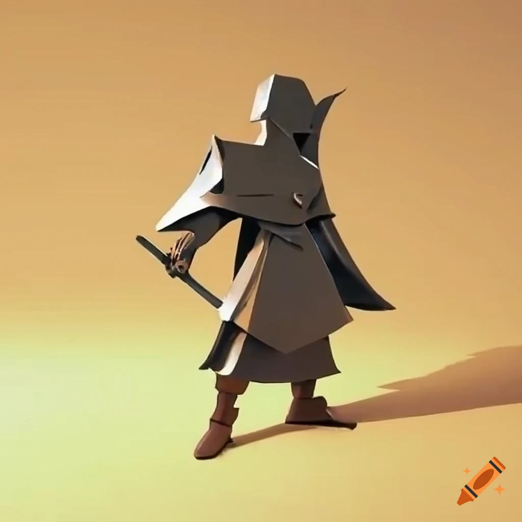 Minimalist metal sculpture of zelda gameplay on craiyon