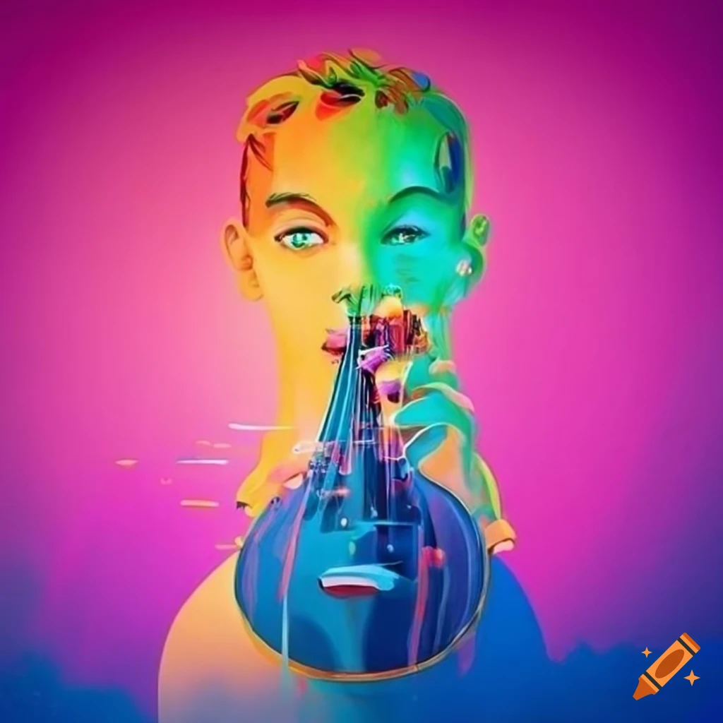colorful concert poster for Inderøy Cultural School