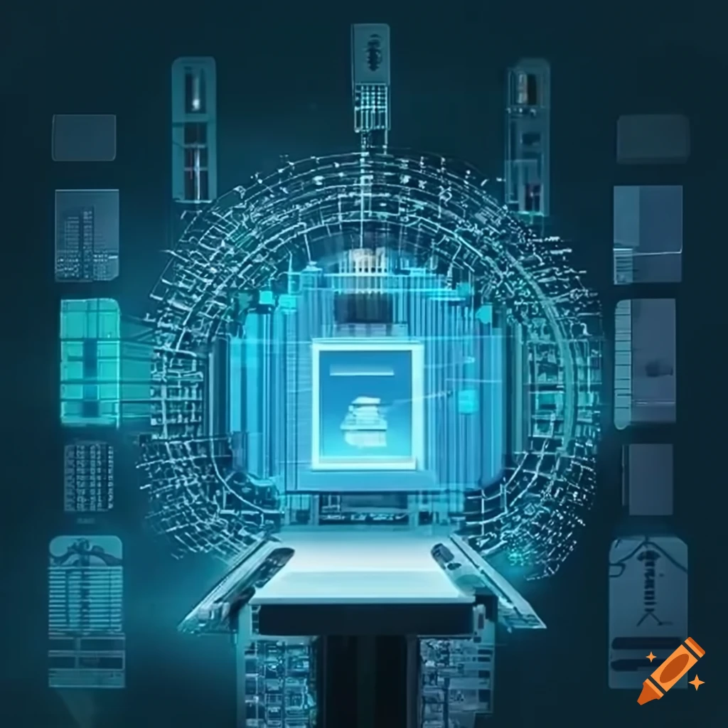 Automated software solutions on Craiyon