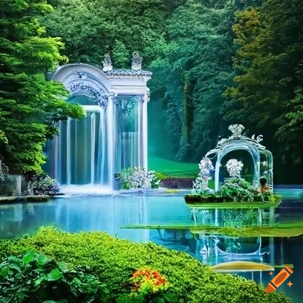 picture-of-a-stunning-victorian-garden-balcony-with-a-waterfall-and