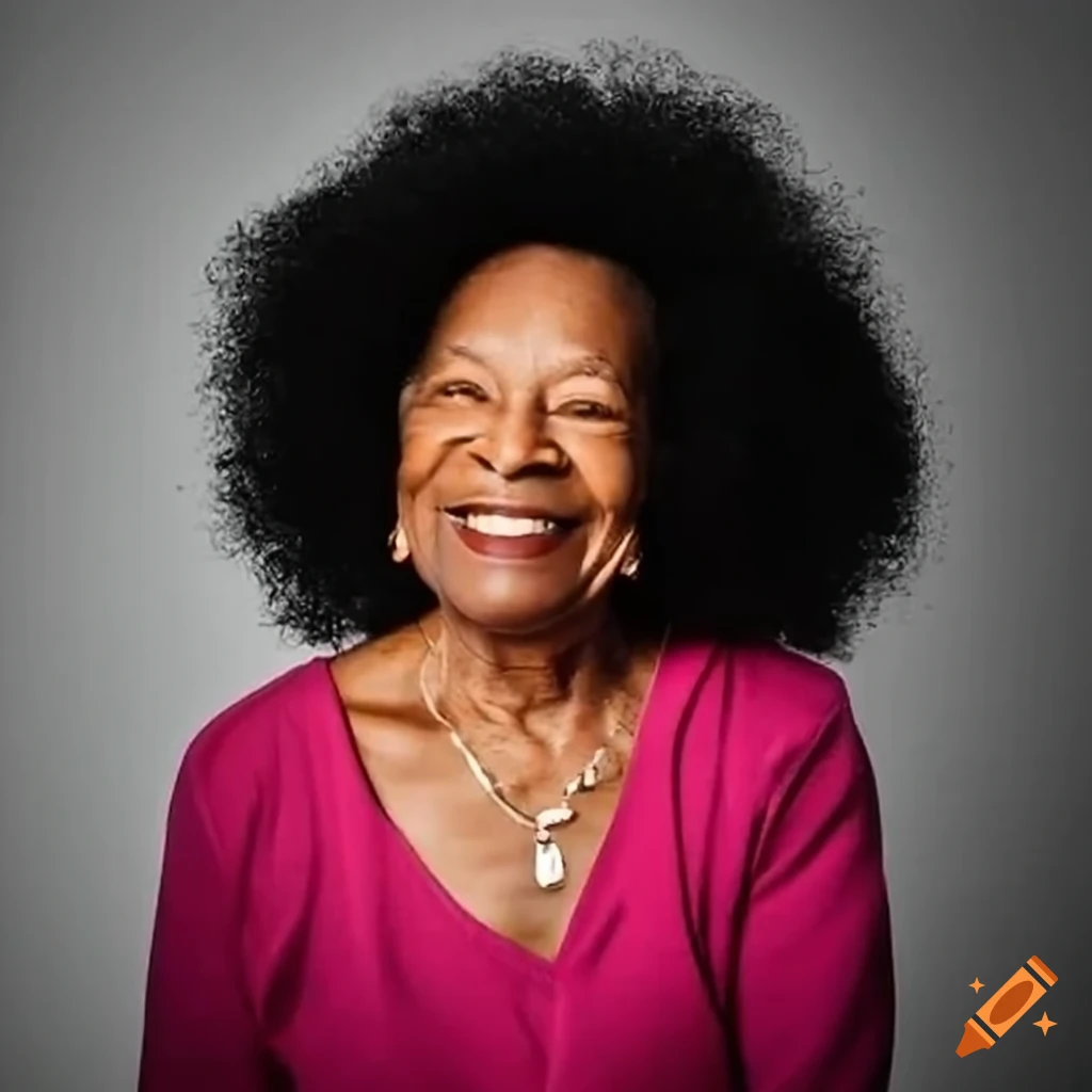 Portrait Of Sarah Davis An African American Retired Teacher On Craiyon