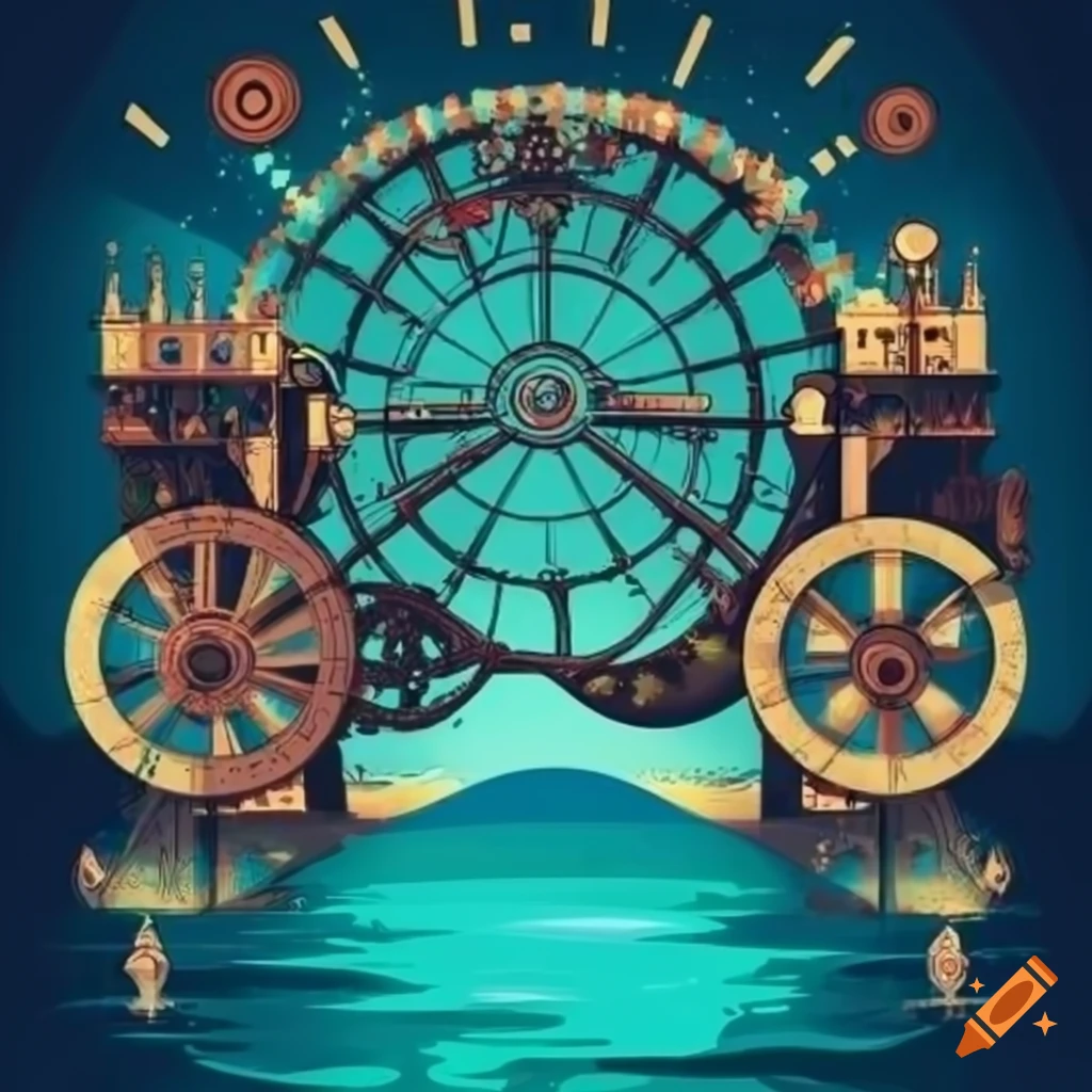 steampunk-vintage-style-music-festival-poster