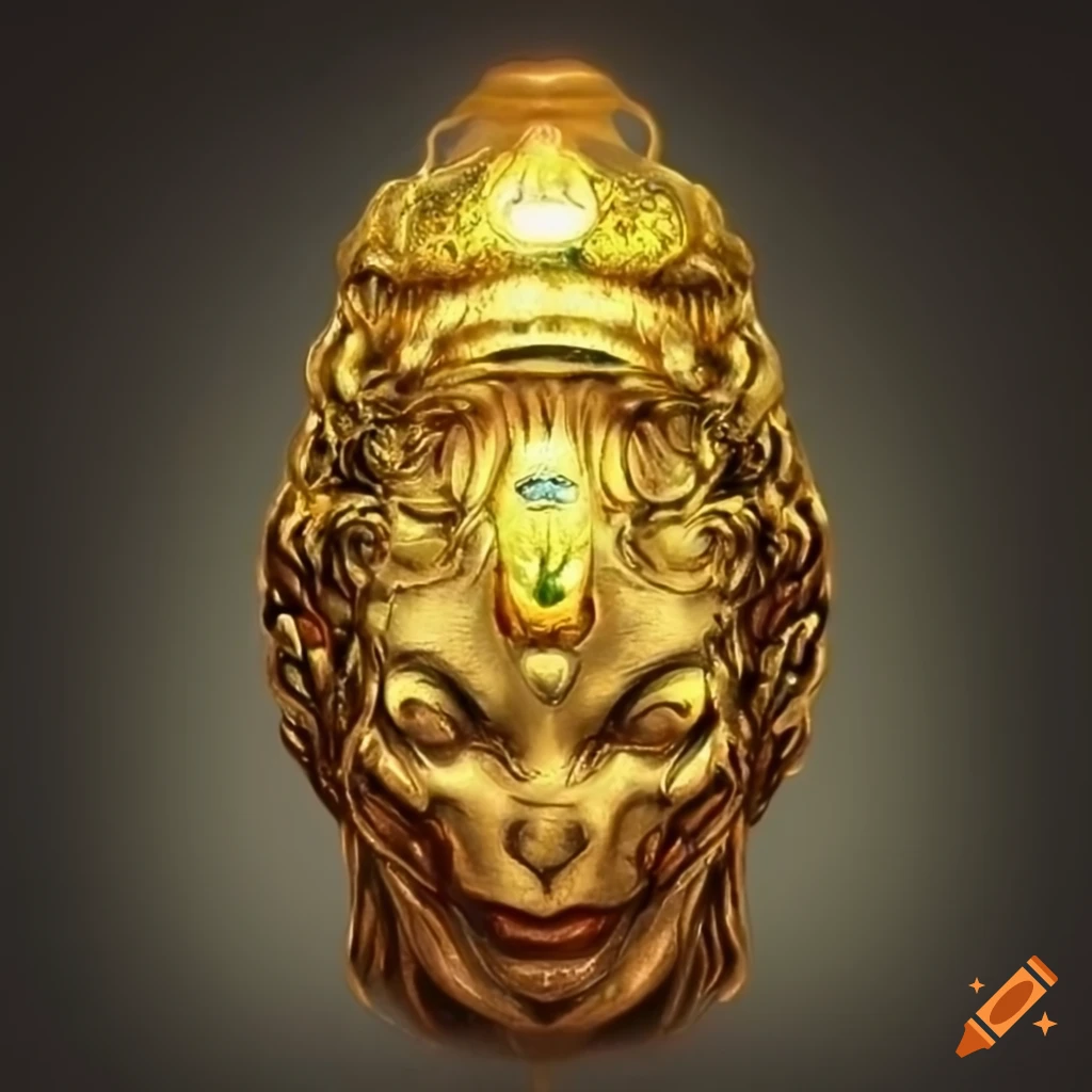 golden amulet from ancient times
