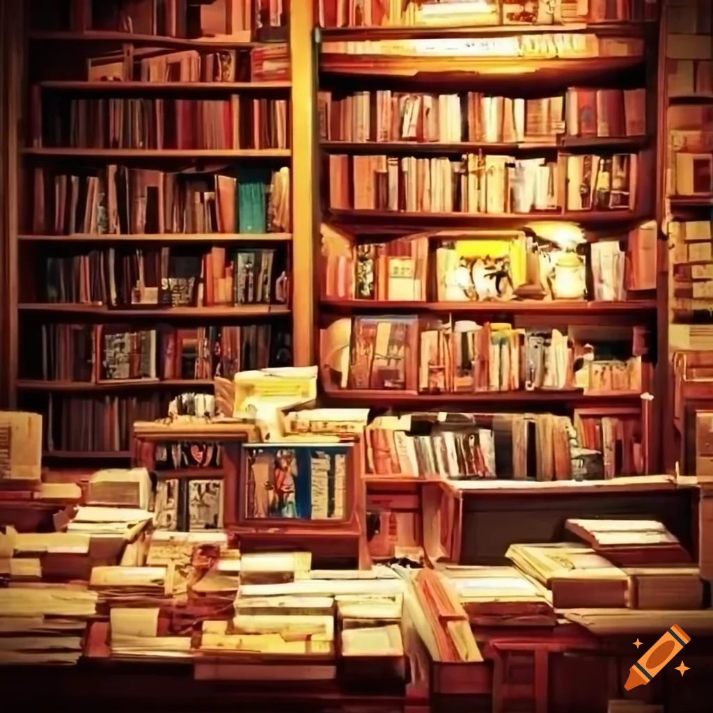 image of a Chinese bookshop