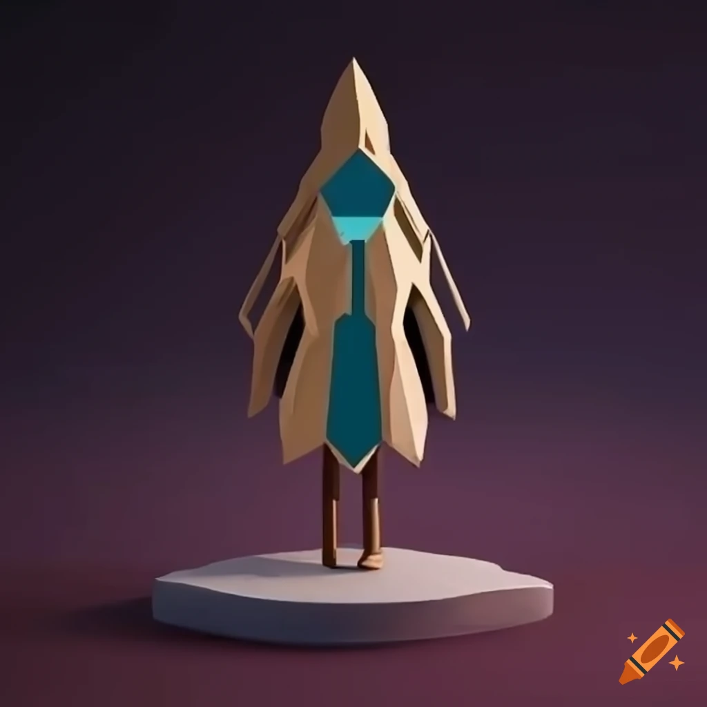 minimalist metal sculpture of Zelda game