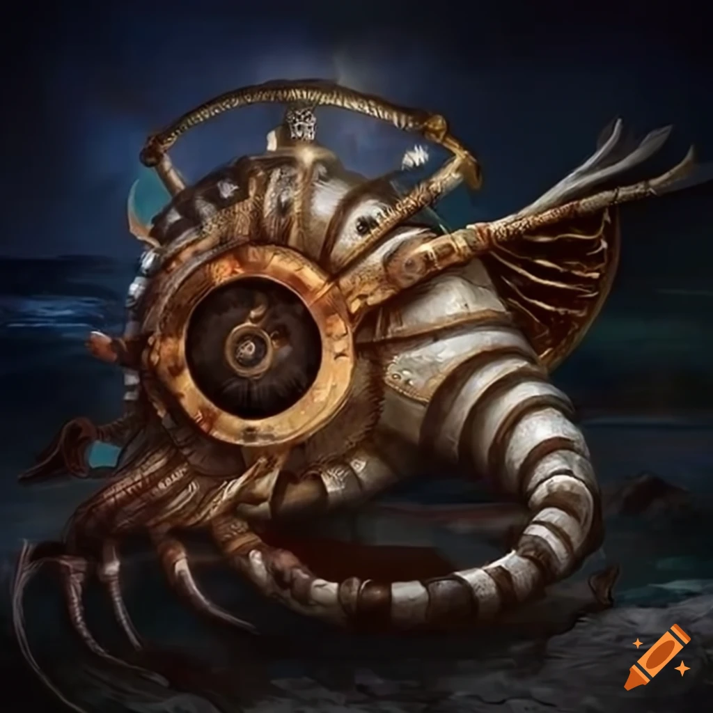 steampunk sea creatures