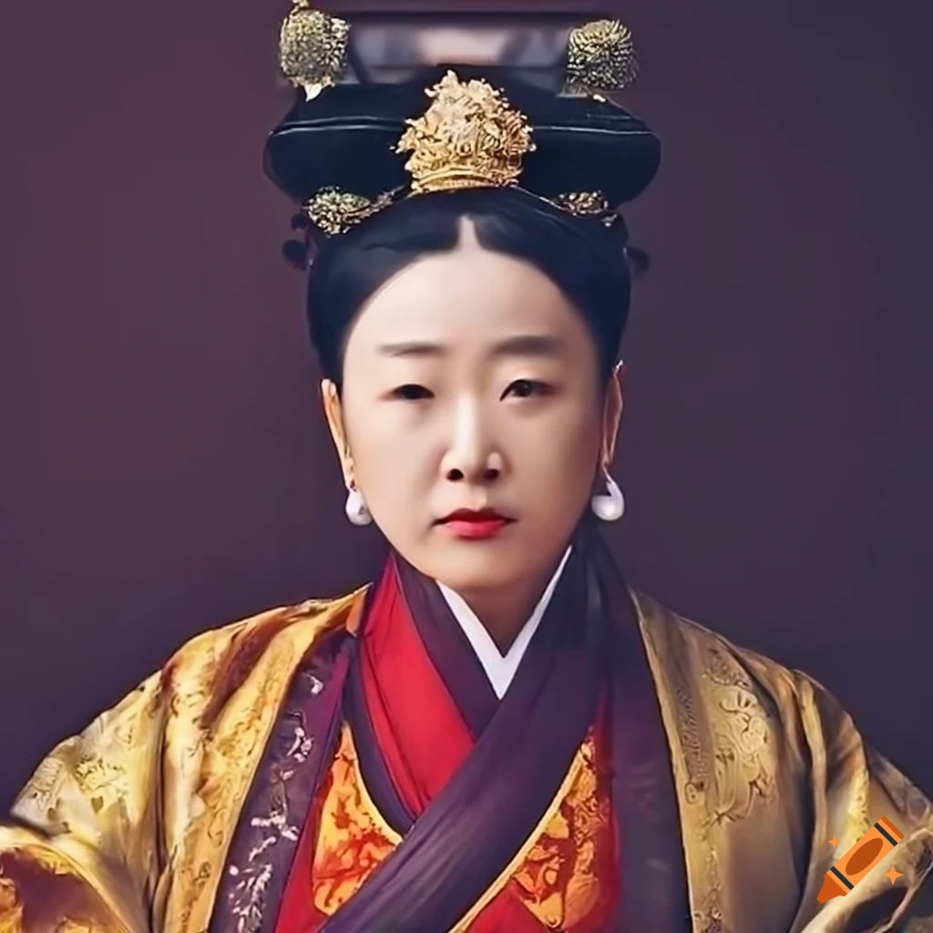 Portrait of empress myeongseong in 1900 on Craiyon