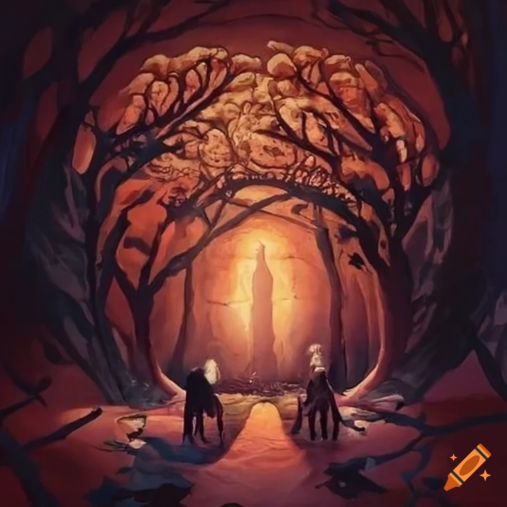artistic representation of a dream within a dream
