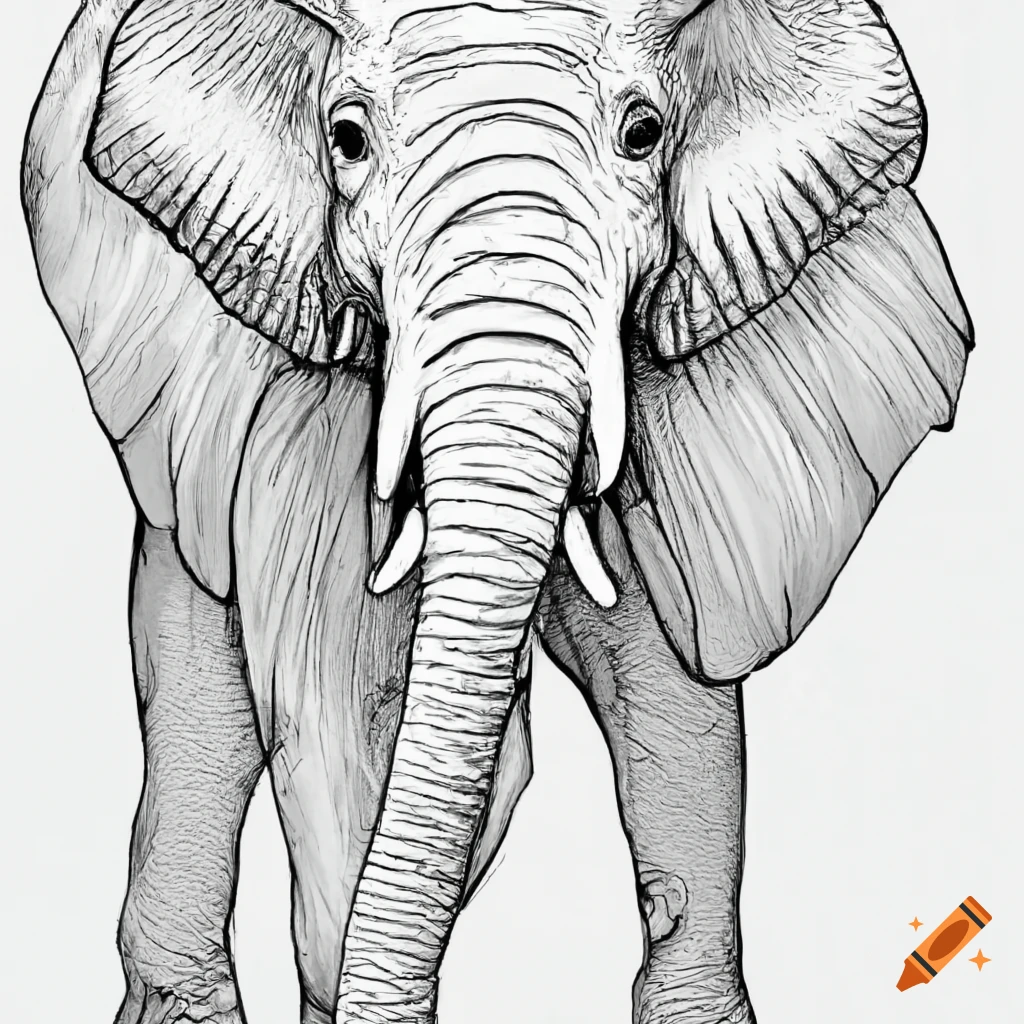 Elephant stock vector. Illustration of beautiful, childish - 80026207