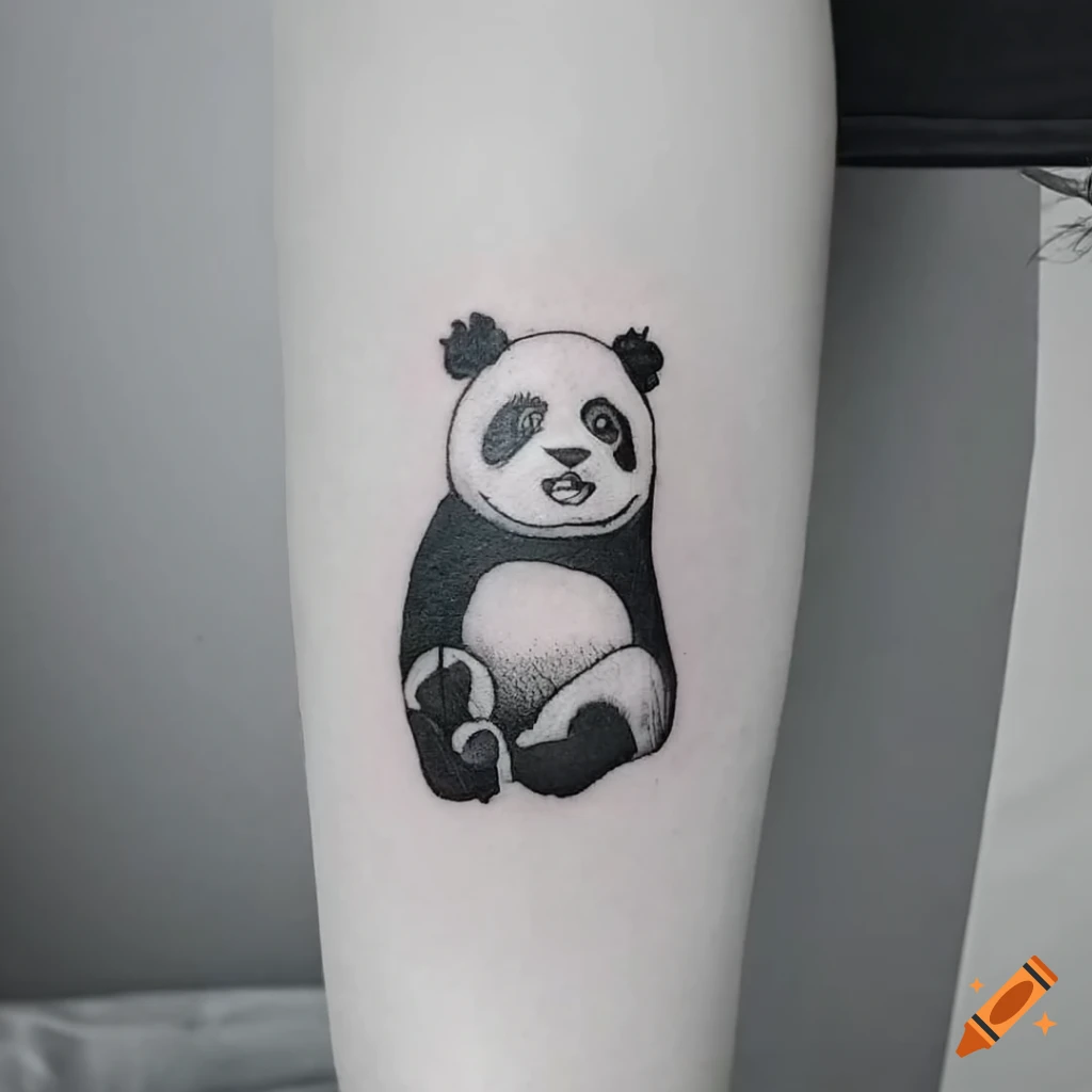 Buy Panda Tattoo Online In India - Etsy India
