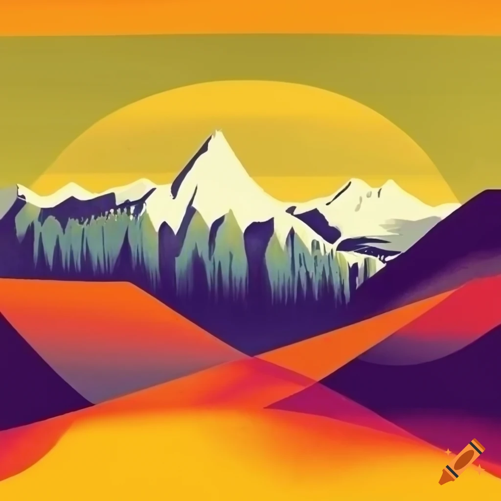 Art Deco Vintage Travel Poster Design On Craiyon