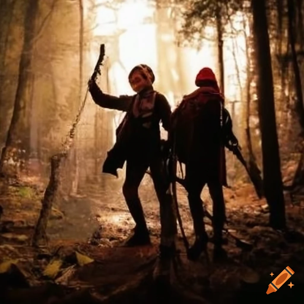 group of adventurous people gathering