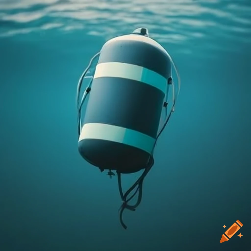 image of a buoy in the ocean